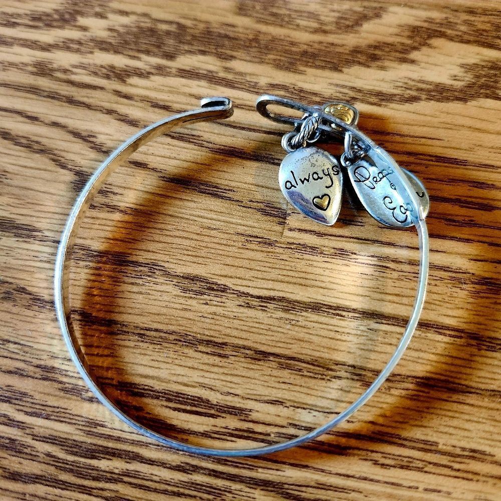 💐BRIGHTON Art & Soul "I Believe in You Always"&"Peace on Earth" Bracelet - Picture 5 of 6